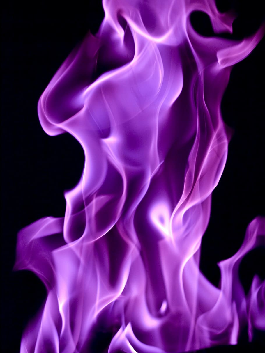 Fire Colors, pattern, shapes, motion, incense Free HD Wallpaper