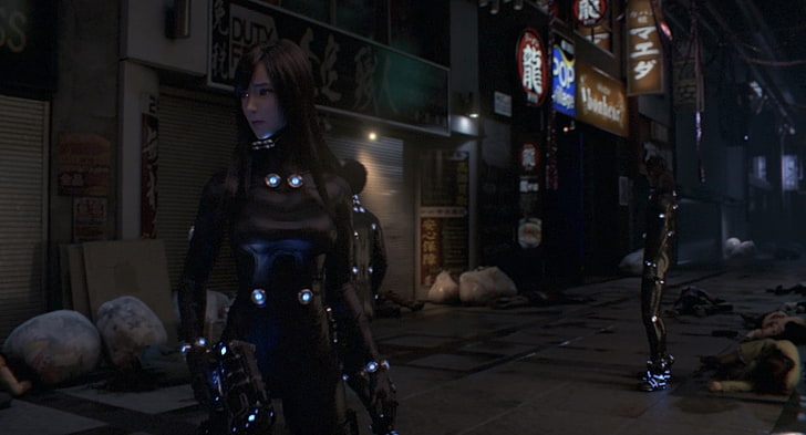 Gantz Anime 2, street, front view, mammal, protection Free HD Wallpaper