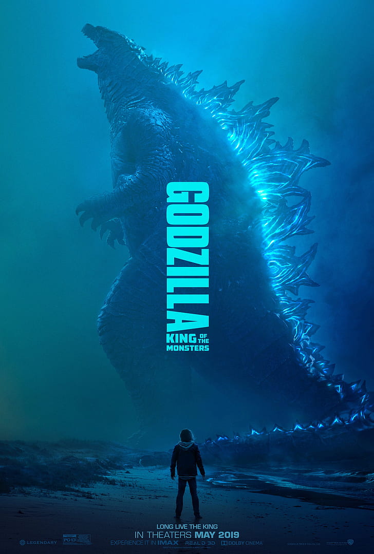 Godzilla the King of the Monsters, godzilla, poster,, Godzilla:, godzilla king of the monsters Free HD Wallpaper