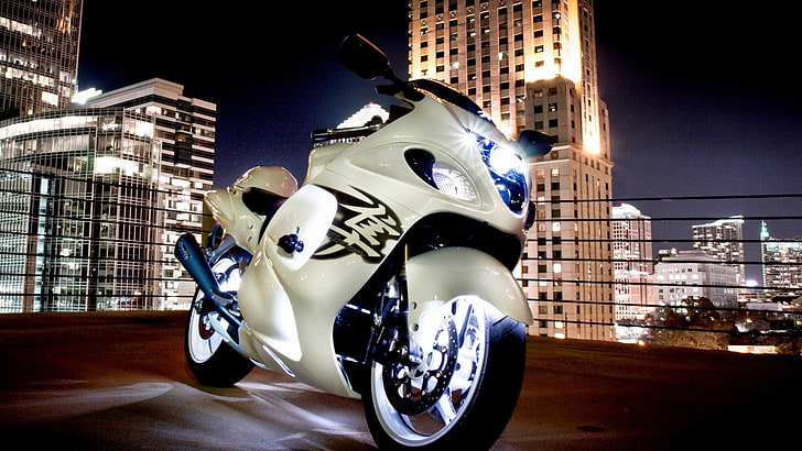 Hayabusa Ml, illuminated, art and craft, mode of transportation, hayabusa Free HD Wallpaper