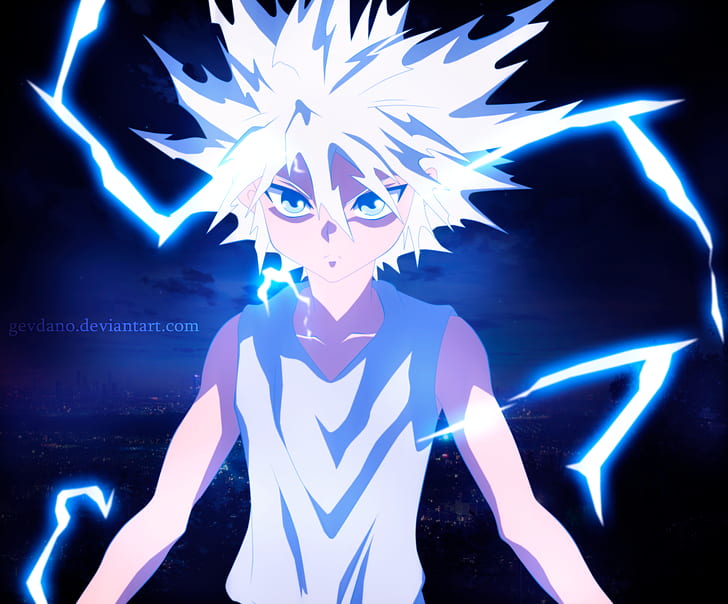 Killua Fan Art, anime, hunter x hunter, killua zoldyck Free HD Wallpaper