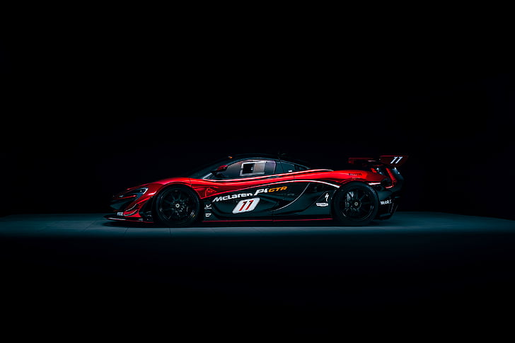 McLaren P1 GTR 18, hybrid sports car, road trip, competition, motorsport Free HD Wallpaper