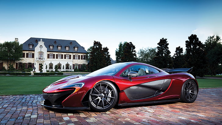 McLaren P1 Top Speed, retro styled, building exterior, nature, outdoors