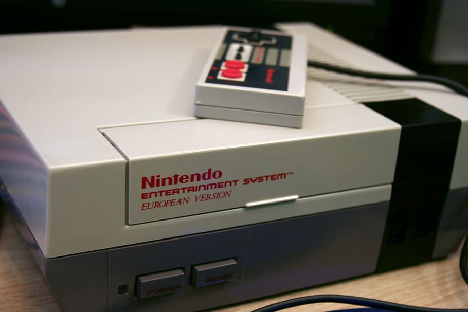 NES Emulator, retro, electronics, focus on foreground, day Free HD Wallpaper