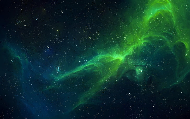 of Nebulae in Space, illuminated, galaxy, outdoors, sky Free HD Wallpaper