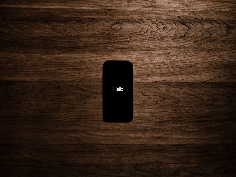 portable information device, minimal, iphone, clean Free HD Wallpaper