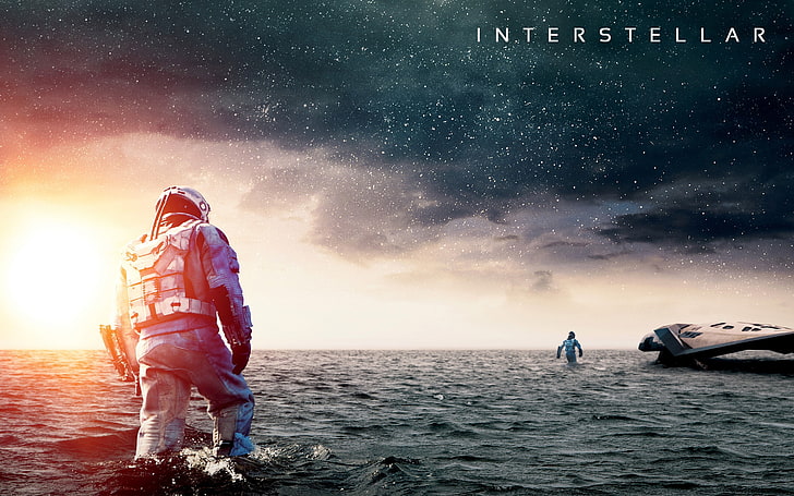 Tenet Movie, night, nature, horizon over water, interstellar Free HD Wallpaper