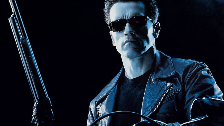 Terminator 2 Photos, looking at camera, portrait, t800, terminator