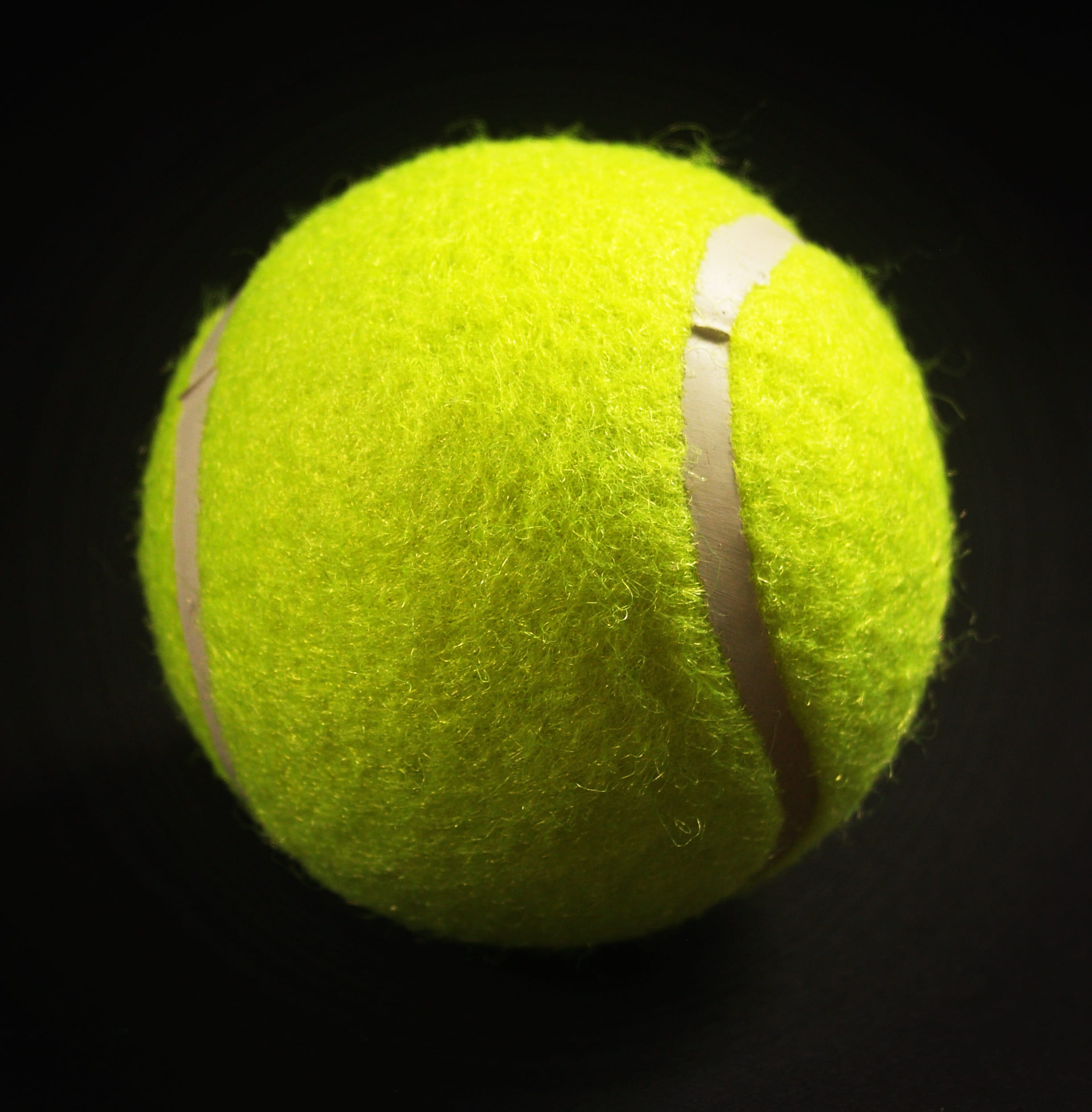 Types of Tennis Balls, yellow, two objects, racket, sports equipment