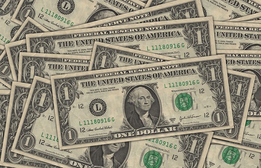 US Dollar, financial world, no people, communication, economy Free HD Wallpaper