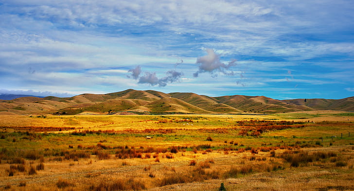 Waimakariri River, sony  ilce7r, color, farming, field Free HD Wallpaper