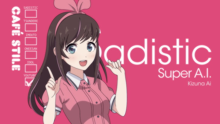 Ai Anime, anime, kizuna ai, ai channel