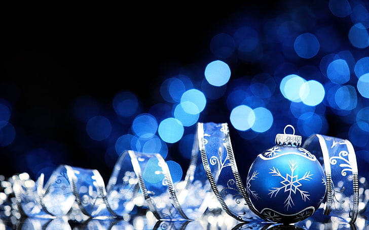 Blue Christmas Pics, lighting equipment, closeup, illuminated, holiday Free HD Wallpaper