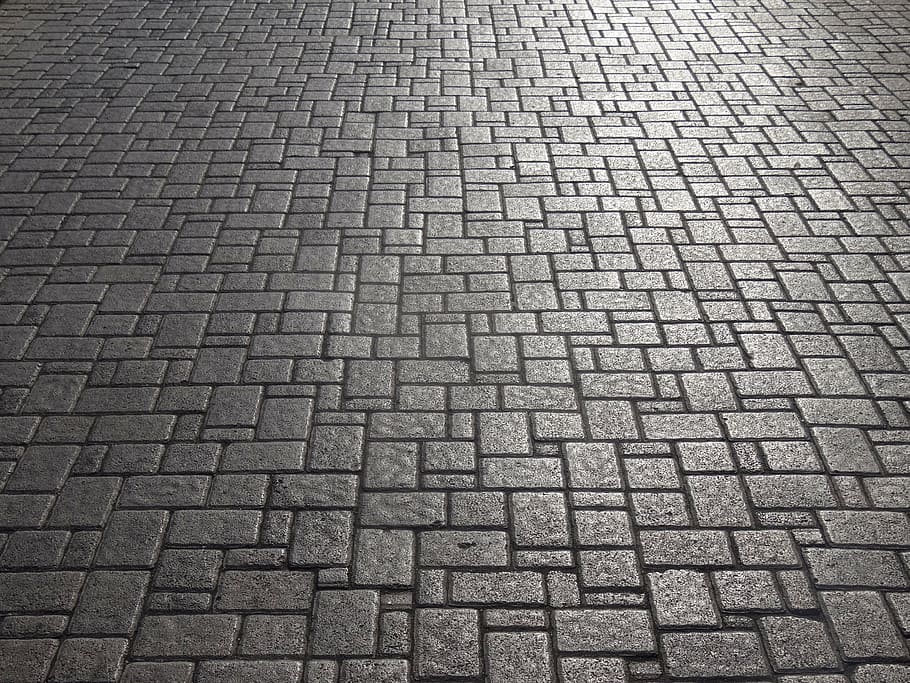 Blue Stone Floor, cobblestones, footpath, marketplace, paved Free HD Wallpaper