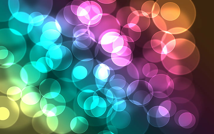 Bokeh Effect Photoshop Tutorial, glowing, glitter, lights, circle Free HD Wallpaper