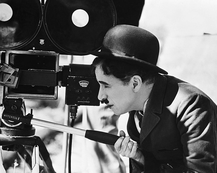 Charlie Chaplin The Great Dictator, photography themes, filming, film industry, caucasian ethnicity Free HD Wallpaper