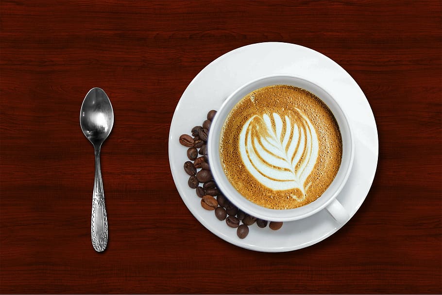 Coffee Cup Mug, cappuccino, eating utensil, espresso, latte Free HD Wallpaper