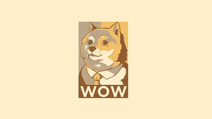 Doge Meme Such WoW, doge, humor Free HD Wallpaper