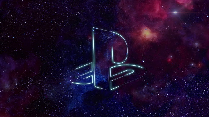 How to Draw PlayStation Logo, creativity, studio shot, neon, technology Free HD Wallpaper