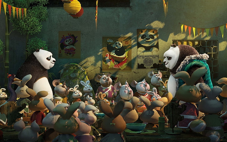 Jack Black, kung fu panda, kung fu panda 3, po kung fu panda Free HD Wallpaper