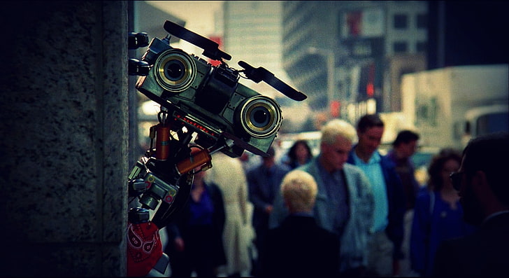 Johnny 5 Punk, filming, technology, camera  photographic equipment, camera operator Free HD Wallpaper