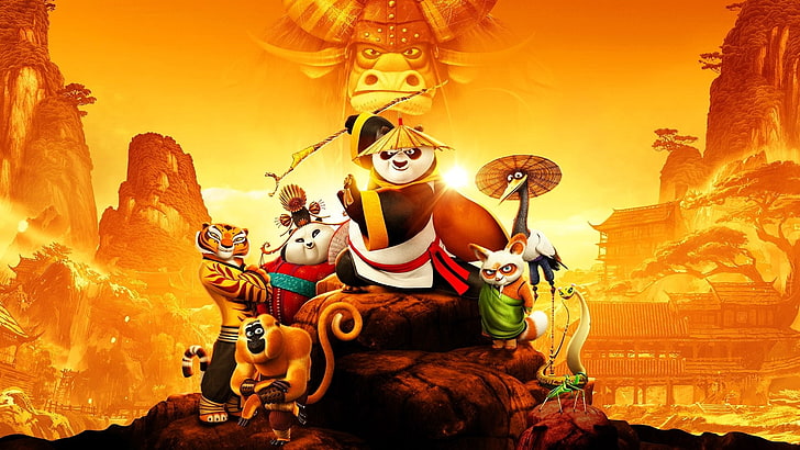 Kung Fu Panda 2, kung, panda, kung fu panda 3, po kung fu panda Free HD Wallpaper