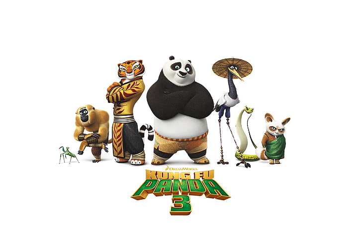 Kung Fu Panda Quotes, text, male likeness, cut out, still life Free HD Wallpaper