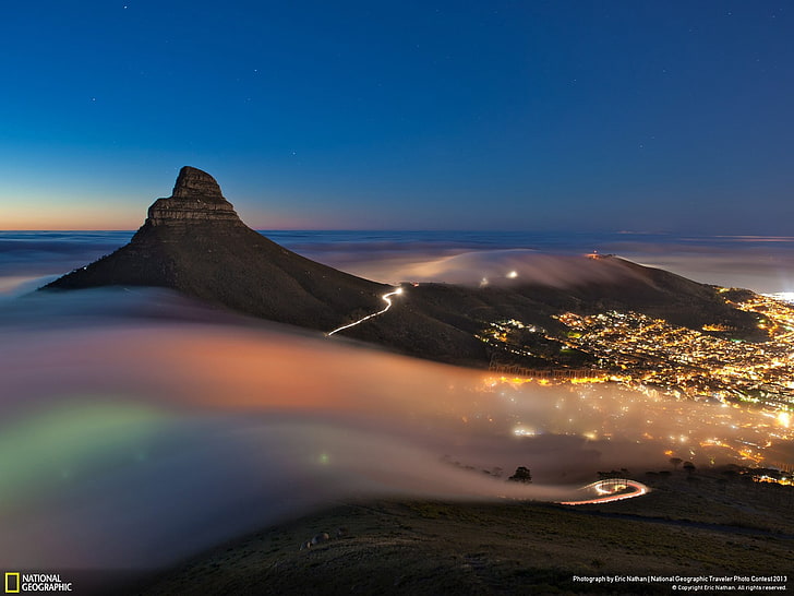 National Geographic Animals, galaxy, cape, no people, fog