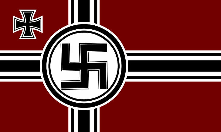 Nazi Zombie Movie, flag, no people, information, striped Free HD Wallpaper