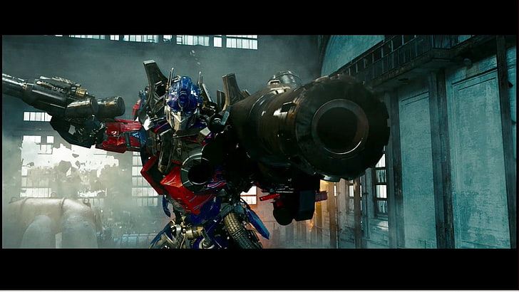 Optimus Prime Shotgun, transformers, video, transfer print, reflection Free HD Wallpaper