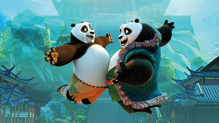 Oso Panda, kung fu panda, po kung fu panda, kung fu panda 3 Free HD Wallpaper