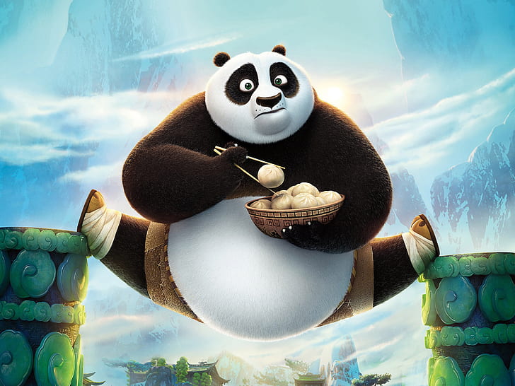 panda, kungfu, kung Free HD Wallpaper