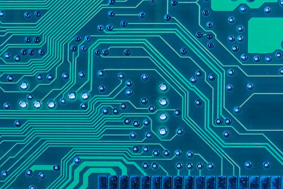 Red Circuit Board, full frame, riser board, electronics industry, trace Free HD Wallpaper