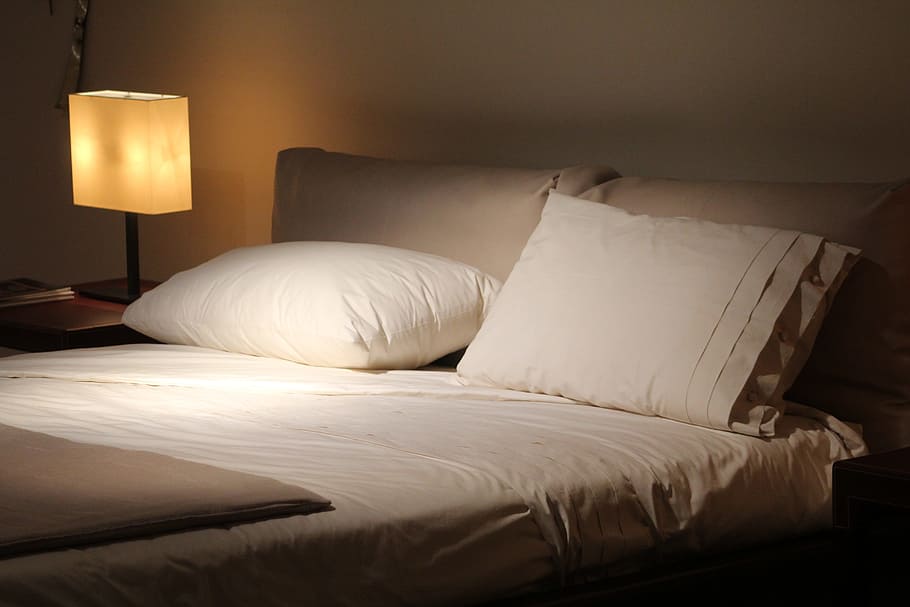 Sleep Quality, hotel, read, white color, bedroom Free HD Wallpaper