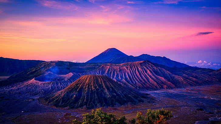 Smoke HD, gunung bromo, tengger, volcano, wilderness Free HD Wallpaper