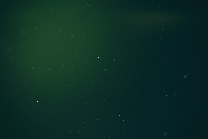 space, night, full frame, green color Free HD Wallpaper