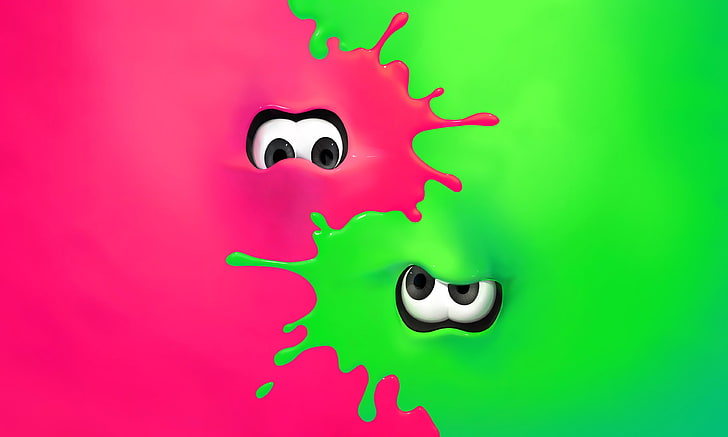 Splatoon, vibrant color, indoors, bizarre, studio shot Free HD Wallpaper