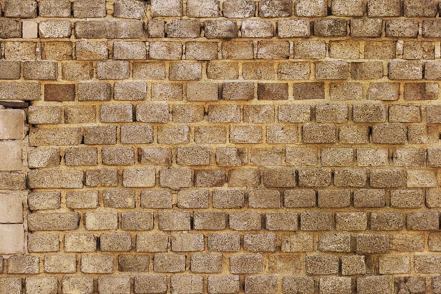 Stone Brick Pattern, sandlime brick, retired, repetition, no people Free HD Wallpaper