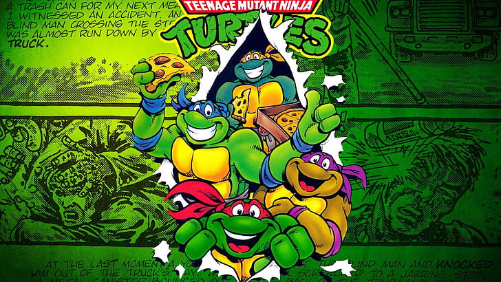 teenage mutant ninja turtles, donatello, tmnt, leonardo Free HD Wallpaper