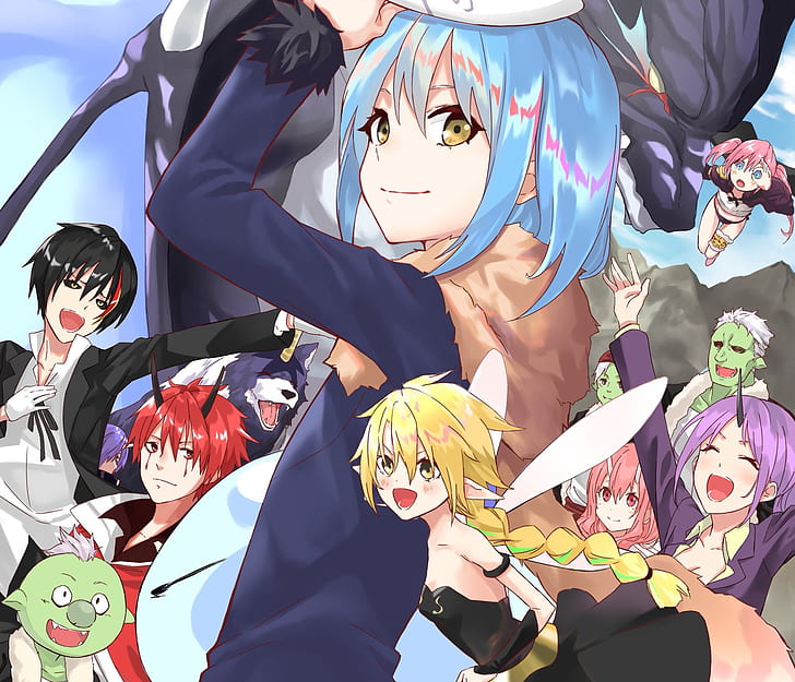 That Time I Got Reincarnated as a Slime OVA, rigur that time i got reincarnated as a slime, anime, shuna that time i got reincarnated as a slime, rimuru tempest Free HD Wallpaper