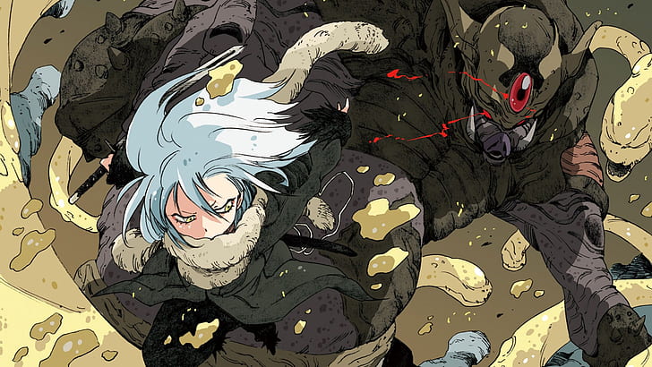 The Time I Got Reincarnated as a Slime Milim, orc lord, anime, that time i got reincarnated as a slime, rimuru tempest