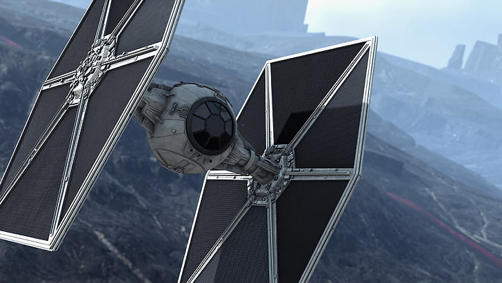 TIE Fighter Sound, low angle view, sky, connection, environmental conservation