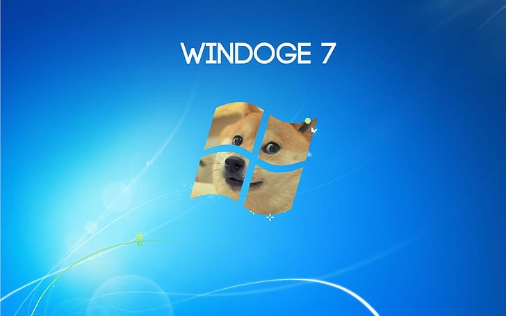 Windoge XP, windoge, doge Free HD Wallpaper