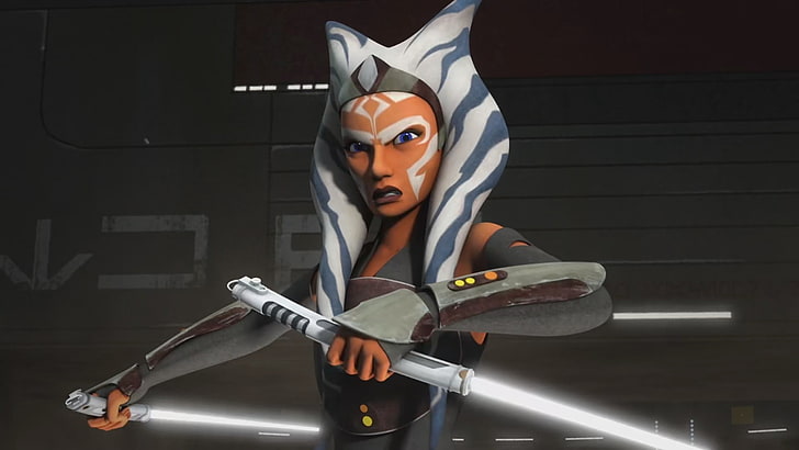 Ahsoka Tano Star Wars Jedi, waist up, lifestyles, portrait, clothing Free HD Wallpaper