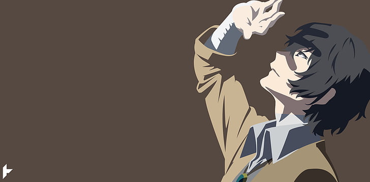 Akutagawa Ryunosuke Bungou Stray Dogs, bungou stray dogs, anime, osamu dazai