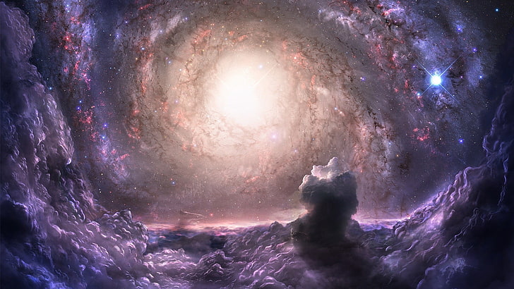 Beautiful Dreams Painting, nebula, space exploration, beauty in nature, nature Free HD Wallpaper