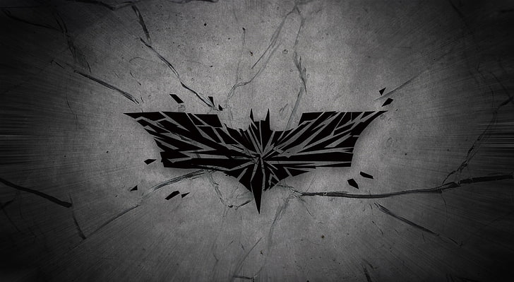 Dark Knight Logo, batman, art and craft, creativity, indoors Free HD Wallpaper