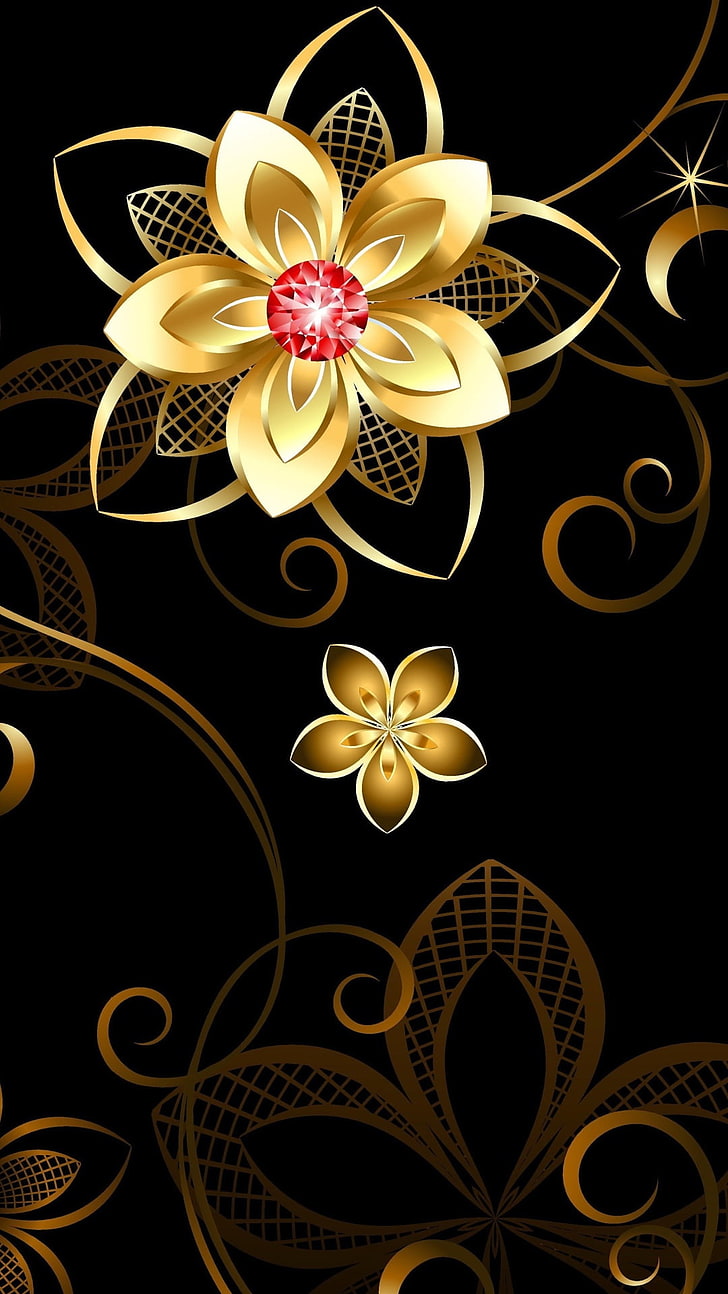 flowers, pattern, event, celebration Free HD Wallpaper