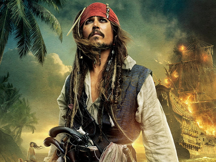 front view, jack sparrow, lifestyles, nature Free HD Wallpaper