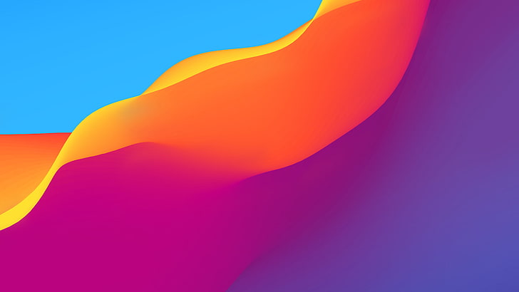 Gradient Banner, pink color, beauty in nature, blue, creativity Free HD Wallpaper